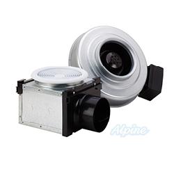 Photo of Fantech PB110F 110 CFM Bath Fan, Uses 4 in. Duct, Energy Star Rated 14-Watt Fluorescent Light 14146