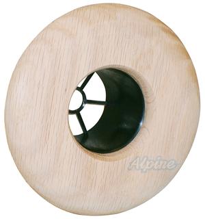 Photo of SpacePak AC-TRM-OS-UO Optional Unfinished Red Oak Surface Mount Outlet, Open Face 6524