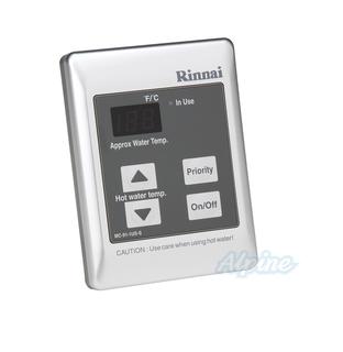 Rinnai RL94eP Exterior, 9.4 GPM, Liquid Propane, 199,000 BTU, 83%  Efficiency Tankless Water Heater