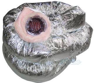 Photo of Alpine AG-S8FLX16 16" x 25', R-8.0 Insulation, Metalized Flexible Ducting 6173