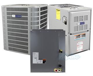 Photo of Blueridge BHP17L24P-BG802UH070AE12-BC4X24A (Kit No. D1667) 2 Ton Heat Pump, 70,000 BTU 80% AFUE Gas Furnace, 17.2 SEER / 16 SEER2 Upflow Dual Fuel Split System Kit 48465