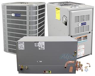 Photo of Blueridge BHP17L48P-BG802UH110CV20-BH1P51C-BGH4TXV02 (Kit No. D1880) 4 Ton Heat Pump, 110,000 BTU 80% AFUE Gas Furnace, 15.5 SEER / 15.2 SEER2 Dual Fuel Horizontal Split System Kit 48464