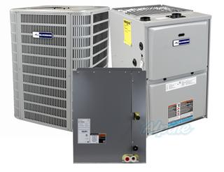 Photo of Blueridge BHP17L48P-BG921UH090CE16-BC4X60C (Kit No. D1882) 4 Ton Heat Pump, 90,000 BTU 92% AFUE Gas Furnace, 15.5 SEER / 15.2 SEER2 Upflow Dual Fuel Split System Kit 48463