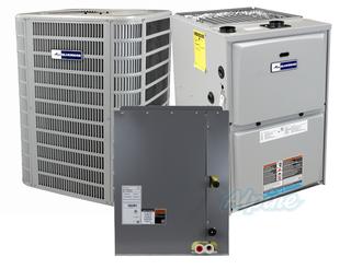 Photo of Blueridge BHP17L48P-BG962UH110CV20-BC4X49C (Kit No. D1913) 4 Ton Heat Pump, 110,000 BTU 96% AFUE Gas Furnace, 15.5 SEER / 14.7 SEER2 Upflow Dual Fuel Split System Kit 48463