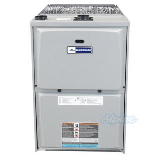 Photo of Blueridge BG921UH110CE16 110,000 BTU Furnace, 92% Efficiency, Single-Stage Burner, 1,600 CFM Multi-Speed Blower, Upflow/Horizontal Flow Application 31058