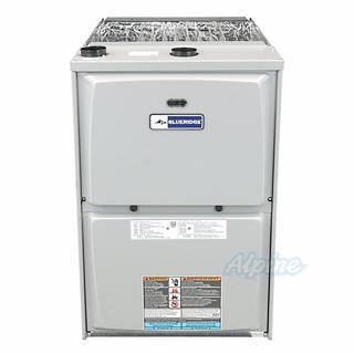 Photo of Blueridge BG952UH070BV12 70,000 BTU Furnace, 95% Efficiency, Two-Stage Burner, 1,200 CFM Variable-Speed Blower, Upflow/Horizontal Flow Application 31073