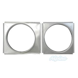 Photo of Blueridge BR104618-01 Blueridge 104618-01 Horizontal Square to Round 14 in. Adapters (3.5-5 Ton) 31082