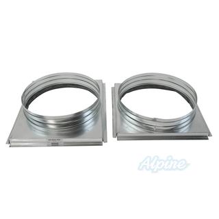 Photo of Blueridge 21D24 Blueridge 21D24 Large Base Horizontal Square to Round 14 in. Adapters (3.5-5 Ton) 31081