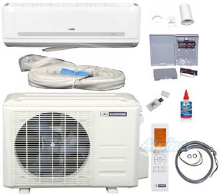 Photo of Blueridge BMY36DIY18 KIT25 36,000 BTU (3 Ton) 18 SEER / 18.3 SEER2 - S3 SERIES - Single Zone 208-230V DIY Ductless Mini-Split Heat Pump System KIT 25FT -WiFi Included 55335