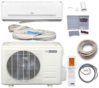 Photo of Blueridge BMY18DIY22 KIT25 18,000 BTU (1.5 Ton) 22 SEER / 22.7 SEER2 -S3 SERIES- Single Zone 208-230V Do-It-Yourself Ductless Mini-Split Heat Pump System KIT 25FT - WiFi Capable 50423