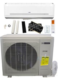 Photo of Blueridge BMY24DIY21C-BMY24DIY21WM SND-KIT (Kit No. S1013) SND 24,000 BTU 21 SEER Single Zone 208-230V Do It Yourself Ductless Condenser & New 24,000 BTU Single Zone Do It Yourself Wall Mounted Air Handler 53023