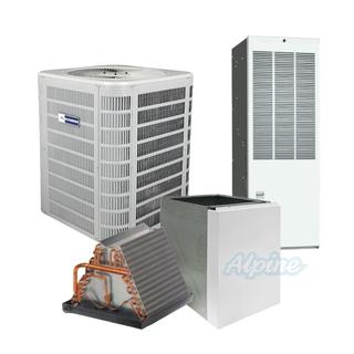 Photo of Blueridge BA16L36P-AHMG1E-070A-CM36B3G (Kit No. D2472) 3 Ton AC, 70,000 BTU 80% AFUE Single Stage Mobile Home Gas Furnace, 13.4 SEER2 Downflow Split System Kit, Northern Sales Only 56590