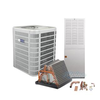 Photo of Blueridge BHP17L36P-AHE7ED-012K3-CM36B3G (Kit No. D2510) 3 Ton Heat Pump, 36,000 BTU 11.1kW Mobile Home Electric Furnace, 14.7 SEER2 Downflow Split System Kit 56989