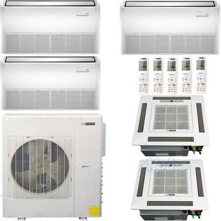 Photo of Blueridge BMKH42G321-9F-9F-9F-12C-12C 42,000 BTU (3.5 Ton) 21 SEER - M3 SERIES - Five Zone Ductless Mini-Split Heat Pump System 37378