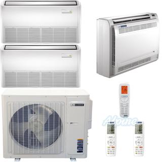 Photo of Blueridge BMKH30G321-12F-12F-12L 30,000 BTU (2.5 Ton) 21 SEER / 20 SEER2 - M3 SERIES - Three Zone Ductless Mini-Split Heat Pump System 37250