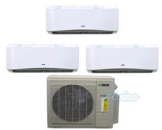 Photo of Blueridge BMM27HHC-BMM12WM-BMM12WM-BMM12WM SND-KIT (Kit No. S1053) SND 27,000 BTU 22 SEER Condenser, x3 New 12,000 BTU Wall Mounted Ductless Indoor Air Handler 57505