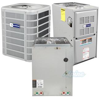 Photo of Blueridge BA16L18P-BG802UH070AV12-BC4X24A (Kit No. D1014) 1.5 Ton AC, 70,000 BTU 80% AFUE Two-Stage Variable Speed Gas Furnace, 14 SEER Upflow Split System Kit 34480