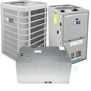 Photo of Blueridge BA13L60P-BG801UH110CE20-BH1P60D (Kit No. D1004) 5 Ton AC, 110,000 BTU 80% AFUE Gas Furnace, 13 SEER Horizontal Split System Kit 34473