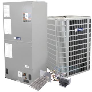 Photo of Blueridge BHP15L60P-BE5E60MA4X-ECB25-20CB-P 5 Ton Heat Pump, 5 Ton High Efficiency Multi-Positional Air Handler, 14.3 SEER Split System Kit 31442