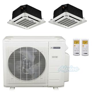 Photo of Blueridge BMM3622-9C-18C 36,000 BTU (3.0 Ton) 21.8 SEER / 23.1 SEER2 - M2 SERIES - Two Zone Ductless Mini-Split Heat Pump System - Wi-Fi Capable 30553