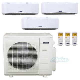 Photo of Blueridge BM36M22C-12W-12W-18W 36,000 BTU (3.0 Ton) 21.8 SEER - M2 SERIES - Three Zone Ductless Mini-Split Heat Pump System - Wi-Fi Capable 30554