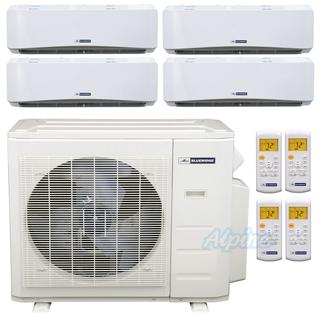 Photo of Blueridge BM36M23C-9W-9W-9W-18W 36,000 BTU (3.0 Ton) 22.5 SEER Four Zone Ductless Mini-Split Heat Pump System - Wi-Fi Capable 31014