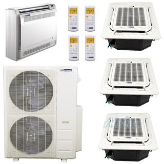 Photo of Blueridge BMHH48M22C-12C-12C-12C-12L 48,000 BTU (4.0 Ton) 21.5 SEER - M4 SERIES - Four Zone Ductless Mini-Split Heat Pump System - Wi-Fi Capable 33757