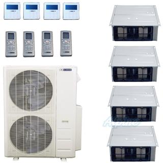 Photo of Blueridge BM48M22C-12D-12D-12D-18D 48,000 BTU (4.0 Ton) 21.5 SEER Four Zone Ductless Mini-Split Heat Pump System - Wi-Fi Capable 33760
