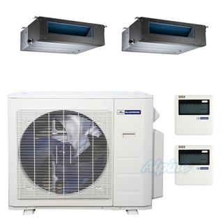 Photo of Blueridge BMM27HH19-12D-12D 27,000 BTU (2.25 Ton) 19 SEER2 - M4 SERIES - HYPER HEAT Two Zone Ductless Mini-Split Heat Pump System 32977