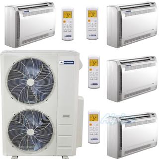 Photo of Blueridge BMHH36M22C-12L-12L-12L-12L 36,000 BTU (3.0 Ton) 22 SEER - M4 SERIES - HYPER HEAT Four Zone Ductless Mini-Split Heat Pump System 33398