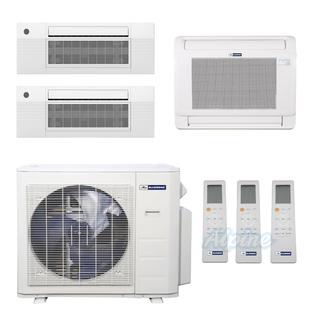 Photo of Blueridge BMM2723-9C2-9C2-16L 27,000 BTU (2.25 Ton) 22.5 SEER / 23.5 SEER2 - M2 SERIES - Three Zone Ductless Mini-Split Heat Pump System - Wi-Fi Capable 55675