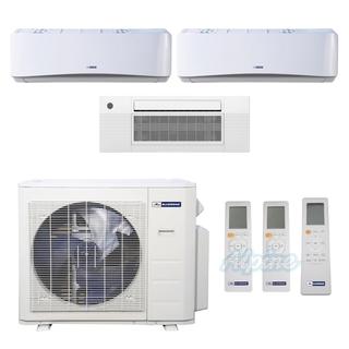 Photo of Blueridge BMM27HH21-9W-9W-12C2 27,000 BTU (2.25 Ton) 21.8 SEER2 - M4 SERIES - HYPER HEAT Three Zone Ductless Mini-Split Heat Pump System - Wi-Fi Capable 55676