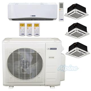 Photo of Blueridge BMM3622-9W-12C-12C-12C 36,000 BTU (3.0 Ton) 21.80 SEER / 23.1 SEER2 - M2 SERIES - Four Zone Ductless Mini-Split Heat Pump System - Wi-Fi Capable 46726