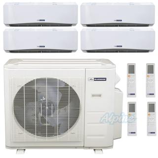 Photo of Blueridge BMM3622-6W-9W-9W-18W 36,000 BTU (3 Ton) 21.8 SEER / 23.1 SEER2 - M2 SERIES - Four Zone Ductless Mini-Split Heat Pump System - Wi-Fi Capable 46728