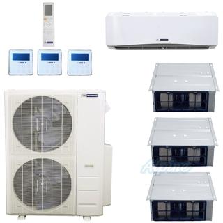 Photo of Blueridge BMM5519-9W-12D-12D-18D 55,000 BTU (4.5 Ton) 19 SEER / 19.6 SEER2 - M2 SERIES - Four Zone Ductless Mini-Split Heat Pump System 46649