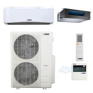 Photo of Blueridge BMM4821-12W-24D 48,000 BTU (4.0 Ton) 20.75 SEER / 20.8 SEER2 - M2 SERIES - Two Zone Ductless Mini-Split Heat Pump System - Wi-Fi Capable 46607