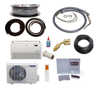 Photo of Blueridge BMY36U17FCC KIT25 36,000 BTU (3 Ton) 17 SEER / 19 SEER2 - S2 SERIES - 208/230V U-Match Single Zone Wall/Ceiling Ductless Mini Split System KIT 25FT 56325