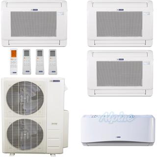 Photo of Blueridge BMM5519-12L-12L-12L-36W 55,000 BTU (4.5 Ton) 19 SEER / 20.2 SEER2 - M2 SERIES - Four Zone Ductless Mini-Split Heat Pump System - Wi-Fi Capable 46836