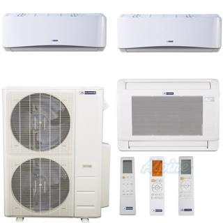 Photo of Blueridge BMM5519-16L-24W-30W 55,000 BTU (4.5 Ton) 19 SEER / 20.2 SEER2 - M2 SERIES - Three Zone Ductless Mini-Split Heat Pump System - Wi-Fi Capable 46777