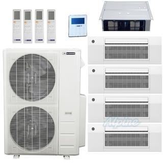 Photo of Blueridge BMM55HH19-6C2-12D-12C2-12C2-18C2 55,000 BTU (4.5 Ton) 19 SEER / 19.4 SEER2 - M4 SERIES - Five Zone Ductless Mini-Split Heat Pump System 55578