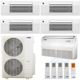 Photo of Blueridge BMM4821-9C2-9C2-9C2-9C2-18F 48,000 BTU (4 Ton) 21 SEER / 21.1 SEER2 - M2 SERIES - Five Zone Ductless Mini-Split Heat Pump System - Wi-Fi Capable 55634