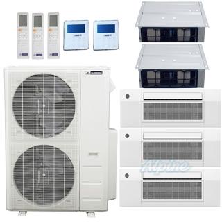 Photo of Blueridge BMM55HH19-9C2-9C2-12C2-12D-12D 55,000 BTU (4.5 Ton) 19 SEER / 19.4 SEER2 - M4 SERIES - Five Zone Ductless Mini-Split Heat Pump System 55576