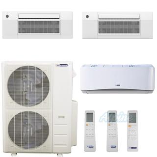 Photo of Blueridge BMM4821-9C2-12C2-24W 48,000 BTU (4 Ton) 21 SEER / 21.1 SEER2 - M2 SERIES - Three Zone Ductless Mini-Split Heat Pump System - Wi-Fi Capable 46775