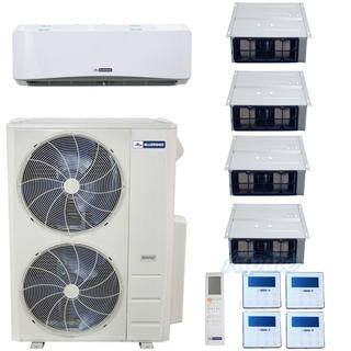 Photo of Blueridge BMHH48M22-6W-12D-12D-12D-12D 48,000 BTU (4 Ton) 20.2 SEER - M4 SERIES - HYPER HEAT Five Zone Ductless Mini-Split Heat Pump System 46702