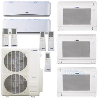 Photo of Blueridge BMM55HH19-6W-6W-12L-12L-12L 55,000 BTU (4.5 Ton) 19 SEER / 20 SEER2 - M4 SERIES - HYPER HEAT Five Zone Ductless Mini-Split Heat Pump System - Wi-Fi Capable 46848