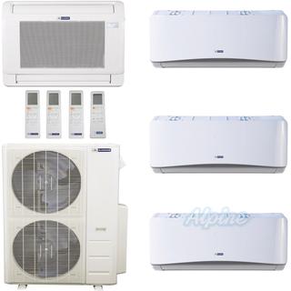 Photo of Blueridge BMM4821-6W-6W-12L-24W 48,000 BTU (4.0 Ton) 21 SEER / 21.1 SEER2 - M2 SERIES - Four Zone Ductless Mini-Split Heat Pump System - Wi-Fi Capable 46841