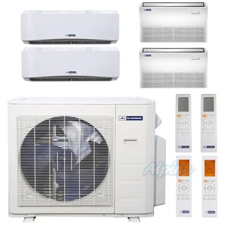 Photo of Blueridge BMM36HH21-6W-6W-18F-18F 36,000 BTU (3 Ton) 21 SEER2 - M4 SERIES - HYPER HEAT Four Zone Ductless Mini-Split Heat Pump System - Wi-Fi Capable 51819