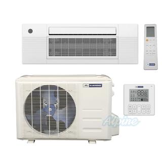 Photo of Blueridge BMY18HH20CC2 18,000 BTU (1.5 Ton) 20 SEER / 19.8 SEER2 Single Zone HYPER HEAT Ceiling Cassette Ductless Mini Split System - WiFi Capable 48260