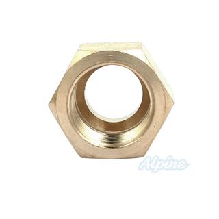 Photo of Alpine BU-04 KIT 1/4 inch Brass Union and Brass Nut KIT 51696