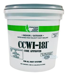 Photo of Hardcast CCWI-181 Duct Sealant - 1 Gallon (Gray) 50919